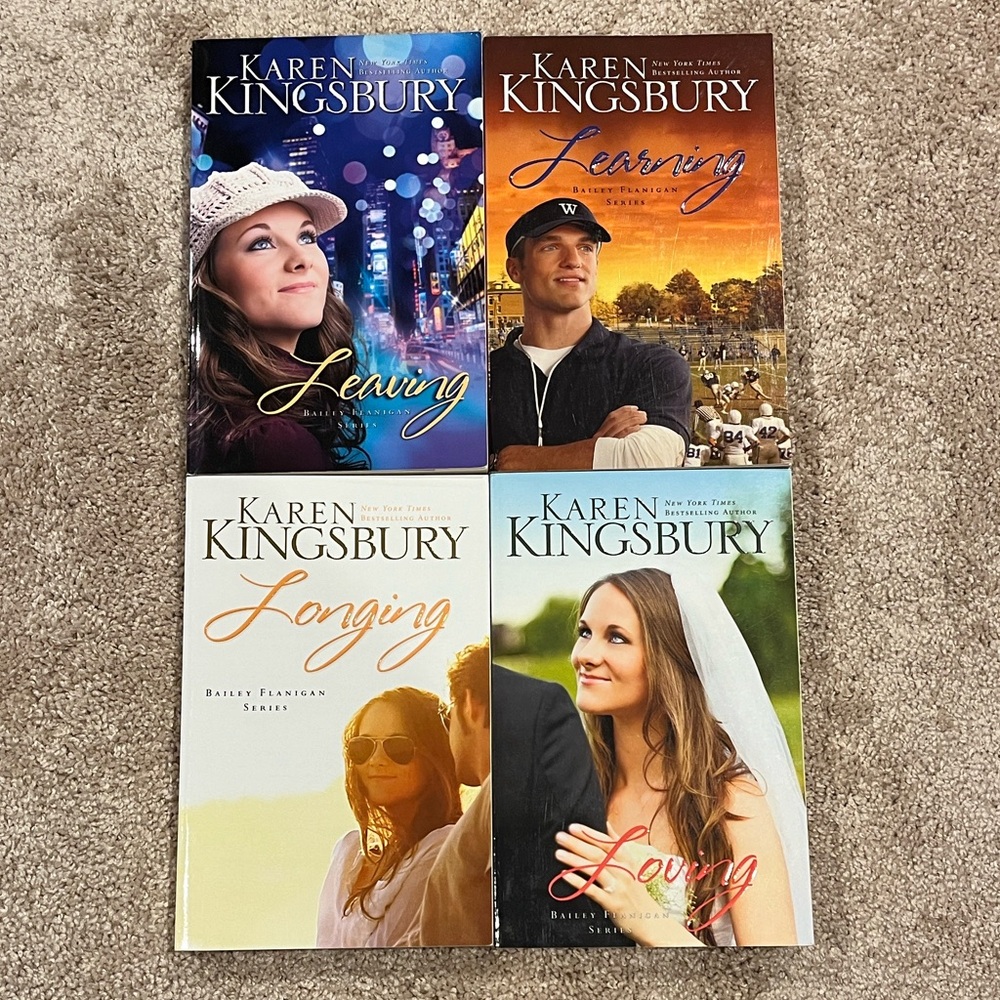 Bailey Flanigan Book Series by Karen Kingsbury, Paperback